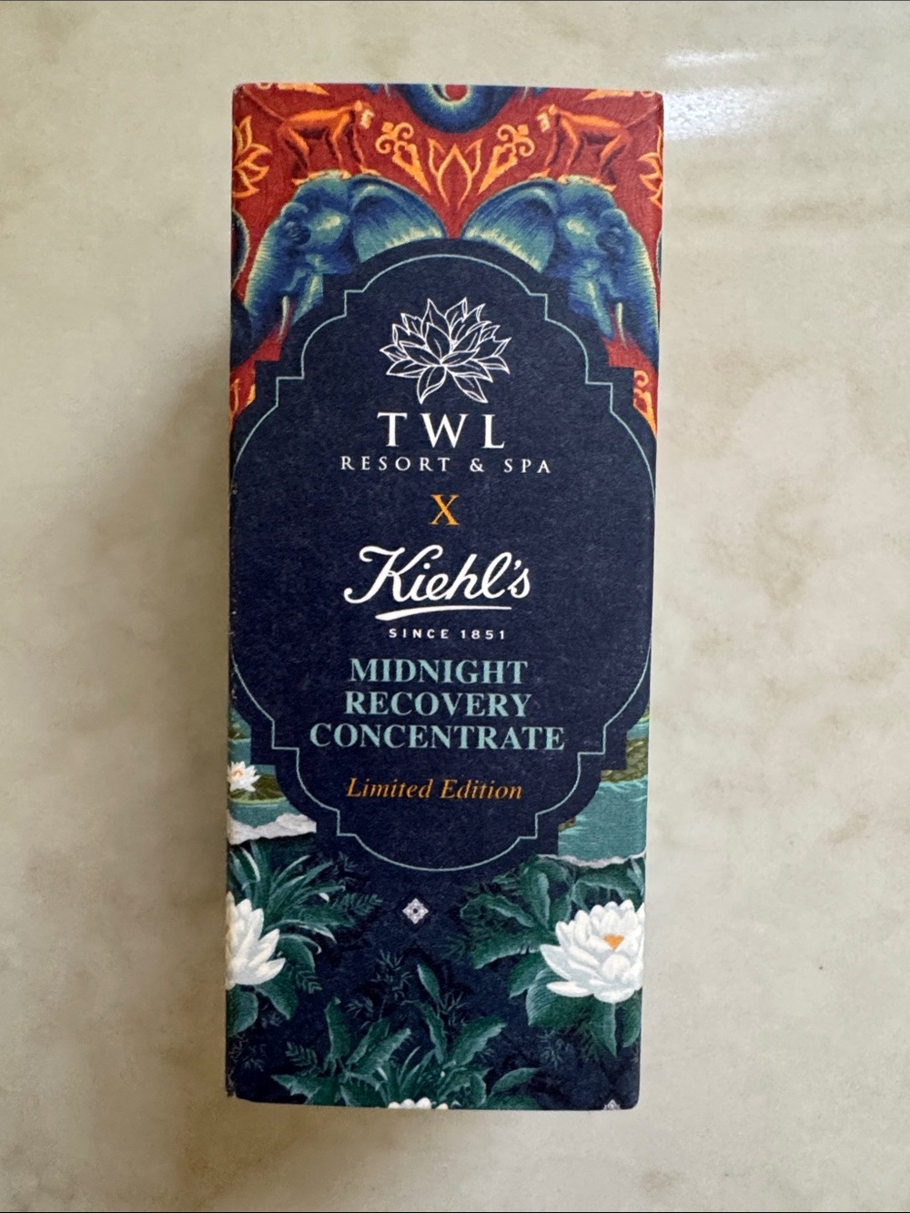 Kiehl's Midnight Recovery Concentrate - Navy, Green, White, Orange